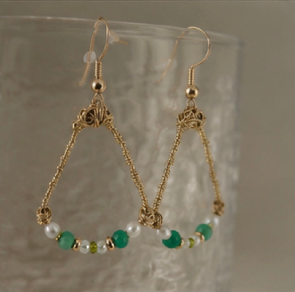 Hanging Gold Wire
